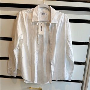 White Button-Up Shirt